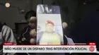 Menor de ocho años muere de un disparo en Huacho