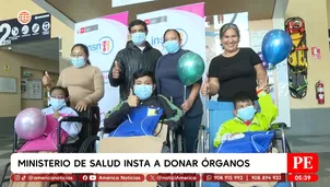 Tres menores reciben trasplantes exitosos en Hospital del Niño de San Borja. Foto y video: América Noticias