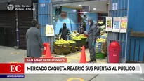 Mercado Caquetá en San Martín de Porres.