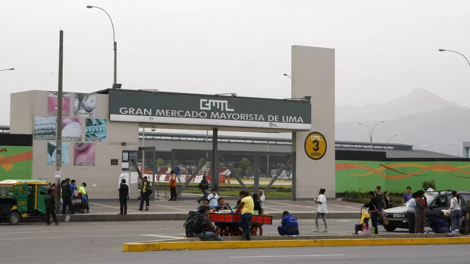 Gran Mercado Mayorista de Lima. Foto: Andina