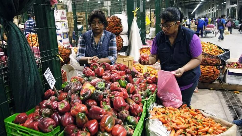 Gran Mercado Mayorista de Lima, en Santa Anita. Foto: Andina