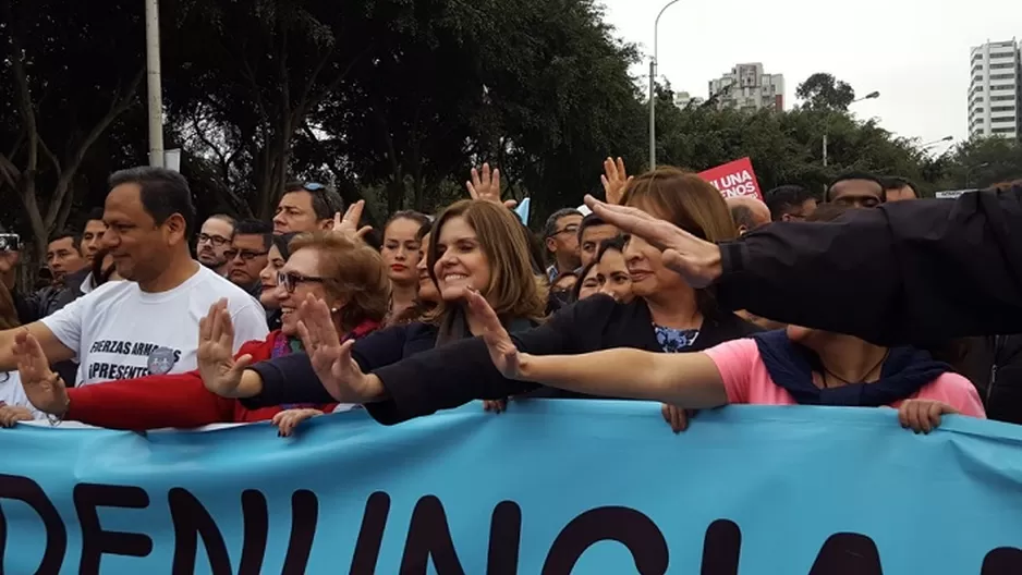 Mercedes Aráoz es congresista de Peruanos por el Kambio / Foto: Twitter PCM