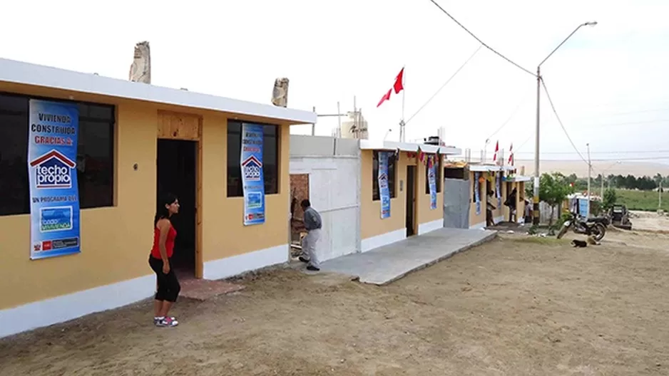 Construirán casas para afectados por el Fenómeno de El Niño. Foto: Andina