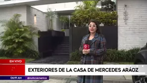 Casa de Mercedes Aráoz. América Noticias