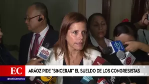 Mercedes Aráoz, congresista de la República. Foto: América Noticias