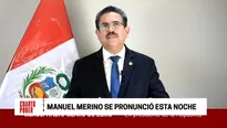 Manuel Merino, congresista. Cuarto Poder