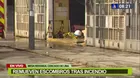 Bomberos siguen trabajando en zona del incendio en Mesa Redonda