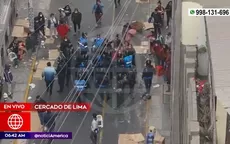 Mesa Redonda: Desalojan a vendedores ambulantes que tomaron jirón Cuzco  - Noticias de vendedor