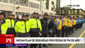 Presentan Plan de Seguridad Integral Navidad 360°.