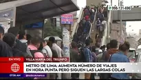 Metro de Lima. Foto y video: América Noticias