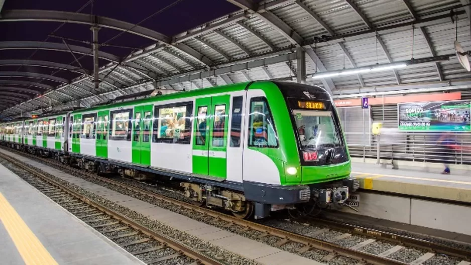 Metro de Lima. Foto: ANDINA