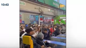 Estación Bayóvar del Metro de Lima. Foto y video: Canal N
