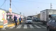 Inició desvío vehicular en la avenida Bocanegra por obras del Metro de Lima y Callao