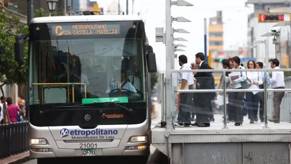 Ampliación del Metropolitano beneficiará a 700 mil usuarios. Foto: El Comercio