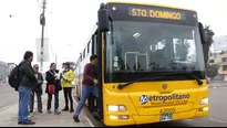 Buses alimentadores. Video: Canal N / Foto: Andina