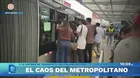 Metropolitano: Buses operan con kilometraje y vida útil excedidos