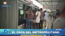 Al borde del colapso: Buses del Metropolitano operan con el kilometraje y la vida útil excedidos. Foto y video: Domingo al día