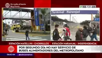 Metropolitano en suspenso. Foto: América Noticias