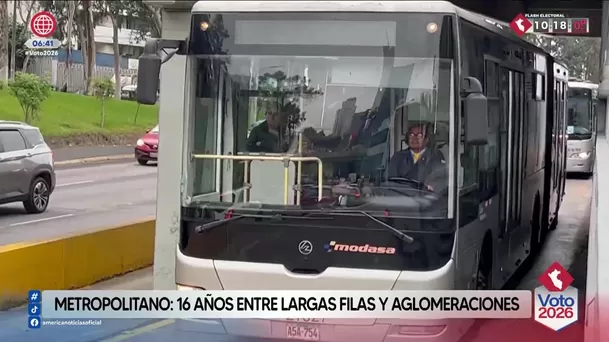 Metropolitano cumple 16 años operando en marcha blanca. Foto: América Noticias Metropolitano cumple 16 años operando en marcha blanca. Foto: América Noticias