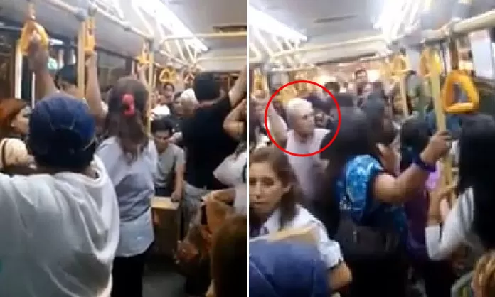 Metropolitano: denuncian que adulto mayor insultó a pasajero que no le ...
