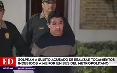 Metropolitano: detienen a hombre acusado de realizar tocamientos indebidos a menor en bus - Noticias de tocamientos-indebidos