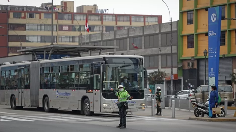 Metropolitano. Foto: Andina