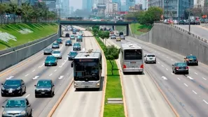 Buses del Metropolitano. Foto: Andina