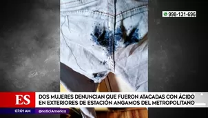 Mujeres denunciaron ser agredidas.