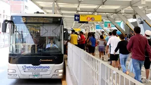 Metropolitano seguirá operando durante cuarentena. Video: América Noticias / Foto: Andina