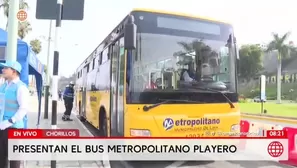Metropolitano habilita el servicio especial Playero para llegar a la playa Agua Dulce. Foto y video: América Noticias