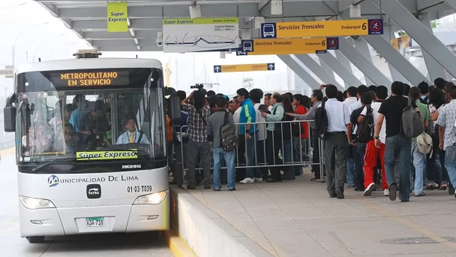 Metropolitano. Foto: Andina