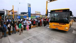 Alimentadores del Metropolitano. Foto: Perú 21