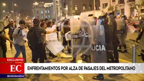 Diversos grupos de personas alzaron su voz de protesta. Foto: captura de TV