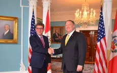 Meza-Cuadra se reunió con el secretario de Estado de EE.UU., Mike Pompeo - Noticias de mike-bahia