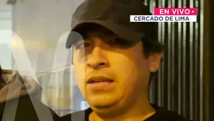 Michael Burga fue liberado tras acogerse a aspirante a colaborador eficaz. Video: Canal N