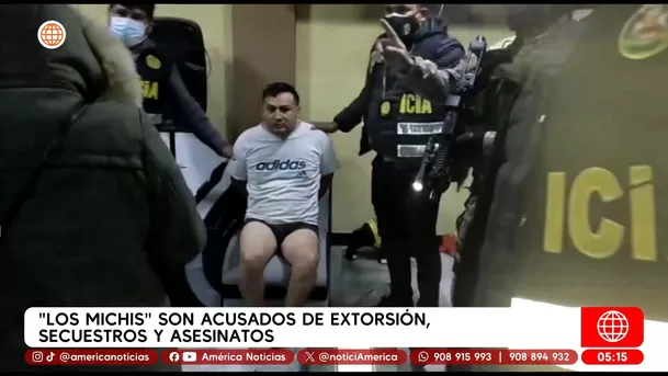 Imponen cadena perpetua a 20 integrantes de la banda Los michis. Foto: América Noticias