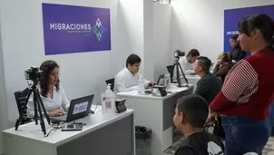 Más de 160 mil extranjeros acuden a Migraciones para regularizar sus trámites - Foto: Andina - Video: Canal N