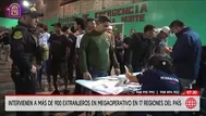 Migraciones interviene a más de 900 extranjeros en operativo simultáneo en 17 regiones del Perú