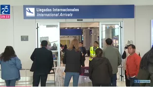 Migraciones negó ingreso al país de extranjeros. Foto y video: Canal N