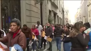 Hasta el momento, no se ha informado cuántas personas se espera atender hoy en Migraciones. / Video: Canal N