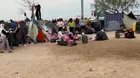 Ciudadanos extranjeros continúan en la frontera Perú - Chile a la espera del corredor humanitario