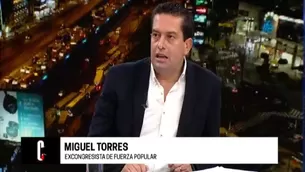 Miguel Torres: Fuerza Popular está buscando resultados fidedignos y verdaderos. Video: Cuarto Poder