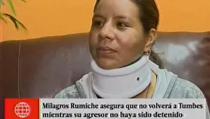 Milagros Rumiche. América Noticias