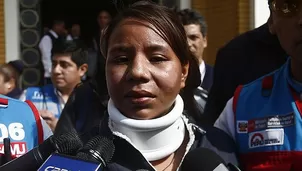 Milagros Rumiche, mujer víctima de intento de feminicidio. Foto: Perú21