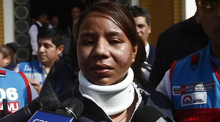 Milagros Rumiche, mujer víctima de intento de feminicidio. Foto: Perú21 Milagros Rumiche, mujer víctima de intento de feminicidio. Foto: Perú21