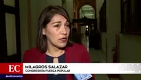 Milagros Salazar, Carlos Tubino y Héctor Becerril respondieron a Daniel Salaverry.