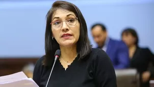 Milagros Salazar se refirió a las investigaciones en la comisión de Fiscalización. Video: Canal N / Foto: El Comercio