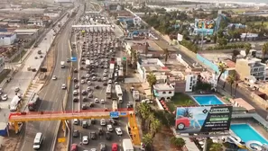 Miles viajaron al sur por Semana Santa desde Lima. Foto y video: Canal N