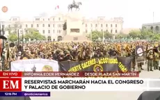 Miles de reservistas se reúnen en la plaza San Martín - Noticias de paul-martin