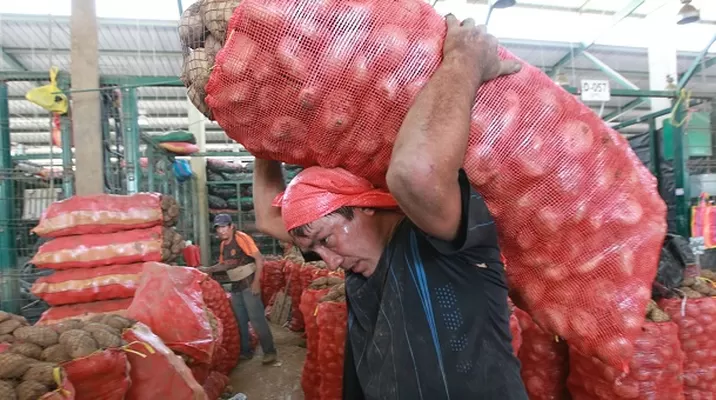 Abastecidos los mercados mayoristas en Lima. Foto: Andina Abastecidos los mercados mayoristas en Lima. Foto: Andina